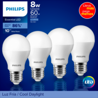 A60LED6/BLB — Foco LED A60 de luz negra en 6W modelo A60LED6/BLB marca  Lummi - Comercial Eléctrica