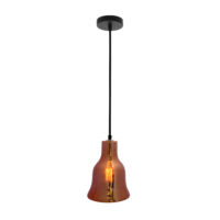 51988 — Luminario colgante en acabado cristal cobre