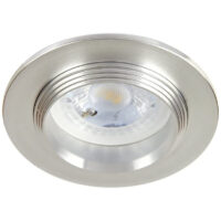 DESC — Luminario fijo de empotrar tipo spot modelo YD-605/AL marca tecnolite