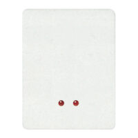 2801.3-BA — Interruptor sencillo de 1.5 módulos color blanco alpino con visor de serie Stylo / Status