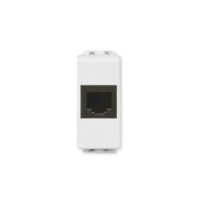 E2082BN — Toma telefónica de 4 hilos RJ11 en blanco serie MODUS