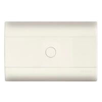 E5N0 — Placa ciega con chasis en marfil restyle de serie MODUS