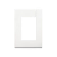 E5N3PTL — Placa blanca de 3 módulos serie MODUS PRO