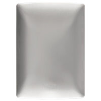 QZ4803M0AAN — Placa ciega de aluminio color plata taxco serie Quinziño MX