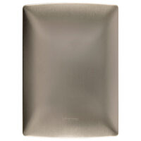 QZ4803M0ATC — Placa ciega de aluminio color perla serie Quinziño MX