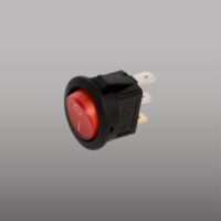 SI-13P — Interruptor de balancín redondo con piloto marca SUPPLIER
