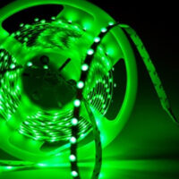 MLED-60-4.8W-5/VE — Tira LED atenuable de bajo brillo 2835SMD en luz verde y a 12v para interior