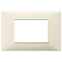 14653.03 — Placa 3M tecn. beige de marca Vimar y de serie PLANA