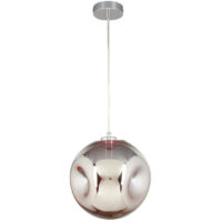 20CTL8195MVCR — Luminaria colgante de cristal cromo marca tecnolite modelo SALM