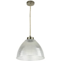 CTL-8070/S — Luminario colgante cromado y de PC rayado marca tecnolite modelo LUCCA