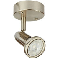 60LVC601MVS/ — Spot de sobreponer en lámina de acero satinado modelo BOLOGNIA marca Tecnolite