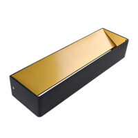 20TLLED408MV30N — Luminario LED en 20w de pared en aluminio negro y oro modelo GRUIS de marca tecnolite