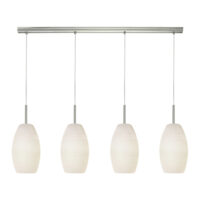 Luminario modelo 88955M BATISTA 1 LÁMPARA COLGANTE CUADRUPLE marca eglo