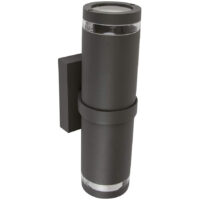 H-1075/AN — Arbotante con 2 luces para exterior modelo TOLEDO 1 en aluminio antracita marca Tecnolite