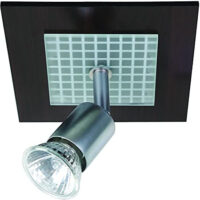 Spot Modelo Lvc-2601/S Canope Senc.Madera Oscura Marca Tecnolite