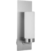 TL-6150/S — Luminario de pared en lámina de acero y cristal opalino modelo MESSINA de marca tecnolite