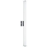 202365 — Luminario LED de pared de 24w en acero, niquel y cristal satinado marca Eglo modelo MIERE