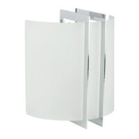 60TL1770MVS/ — FIRENZE luminario de pared en lámina de acero y cristal opalino marca tecnolite