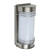 H-1050/S — VENECIA Luminario satinado de sobreponer en muro para exterior marca Tecnolite