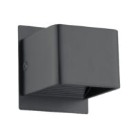 202633A — SANIA 3 Arbotante LED de interior atenuable en aluminio negro marca Eglo