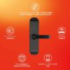 CIE202VCDTCW-BD — SAFE LOCK Cerradura inteligente y de apertura con huella digital marca Tecnolite - Imagen 5
