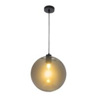 20CTL8184MVCH — 20CTL8184MVCH Luminario colgante de 1 luz en cristal humo marca Tecnolite