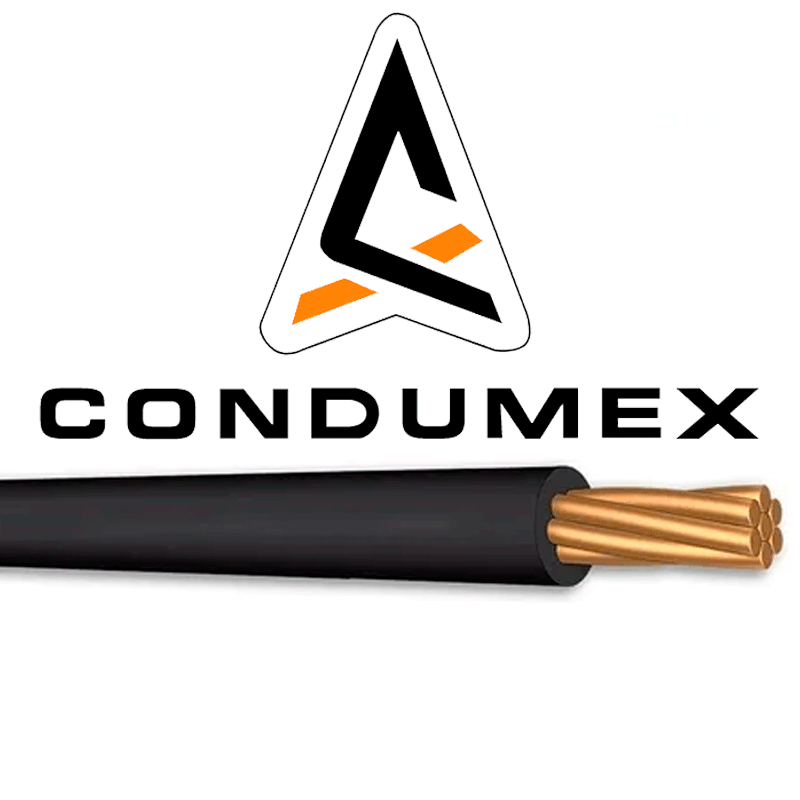 Ascensor ajedrez Condensar Cable Condumex Vinanel THW cal 14 Color negro. Por metro - Comercial  Eléctrica
