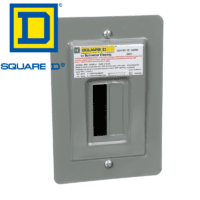 Centro de carga de 2 polos y 50 amperes para empotrar <b> marca Square D </b>