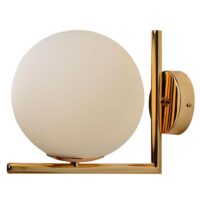 TH2750/1 — Arbotante de interior modelo TH2750/OL en cristal y terminado en oro marca Tecnolite