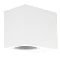 9281-GU10/BL — 9281-GU10/BL Arbotante LED en aluminio blanco para sobreponer en exterior marca Calux