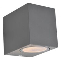 9281-GU10/GF — 9281-GU10/GF Arbotante LED en aluminio grafito para sobreponer en exterior marca Calux