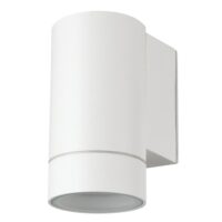 9283-GU10/BL — 9283-GU10/BL Arbotante de 1 luz y en aluminio fundido blanco para sobreponer en exterior marca Calux