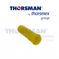 Taquete 12x25 7/32" color amarillo marca Thorsman