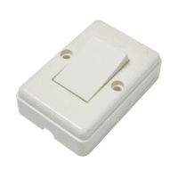 Apagador sencillo plano modelo color marfíl WD0222 mara Arrow Hart