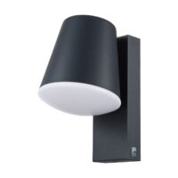 97146M — CALDIERO Luminario de exterior en acero galvanizado para sobreponer en pared marca Eglo