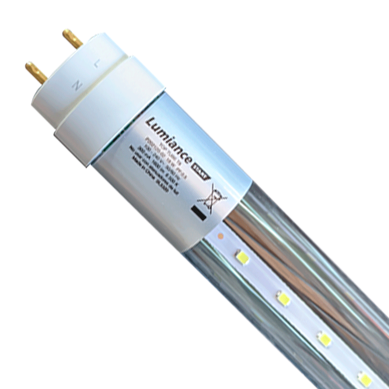 salvar prosa este P202120-02 — Tubo transparente LED T8 18W y luz fría P202120-02 marca  Lumiance - Comercial Eléctrica
