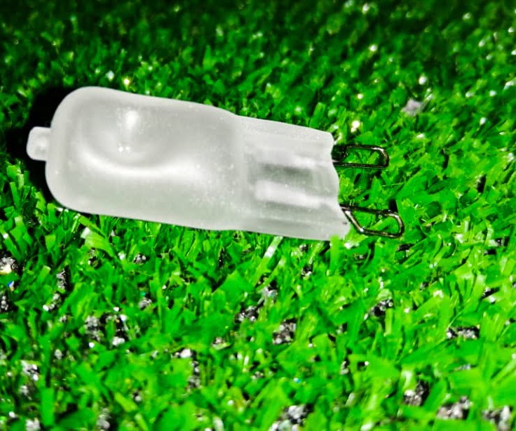 G940F — Foco halógeno (G940F) cacahuate base G9 en luz cálida de 40W marca LUMMI - Imagen 3