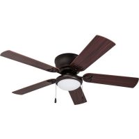Ventilador De Techo Con Luz Coolfan Low Profile 52 Pulgadas