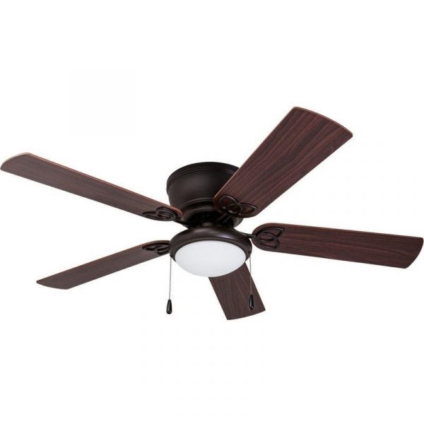 Ventilador De Techo Con Luz Coolfan Low Profile 52 Pulgadas